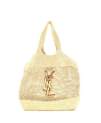 Maxi Icare Shopping Tote Raffia