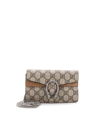Super Mini Dionysus Bag GG Coated Canvas