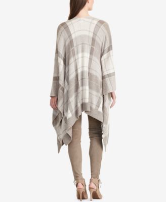 Lauren Ralph Lauren Plaid Poncho