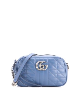 Small GG Marmont Shoulder Bag Mixed Matelasse Leather