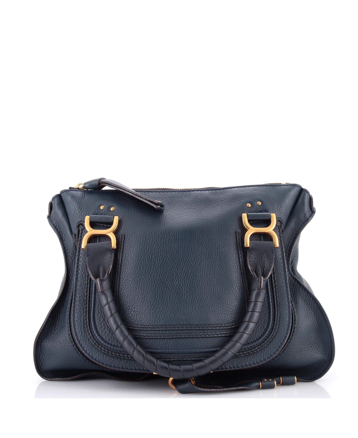 Pre-Owned Chloe Medium Marcie Shoulder Bag Leather