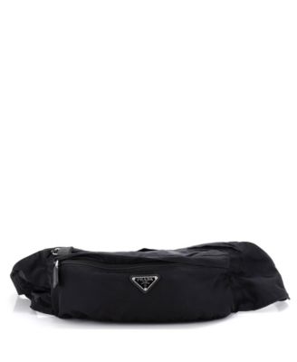 Adjustable Zip Tessuto Waist Bag