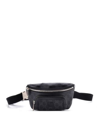 Large Interlocking G Patch Belt Bag GG Coated Canvas