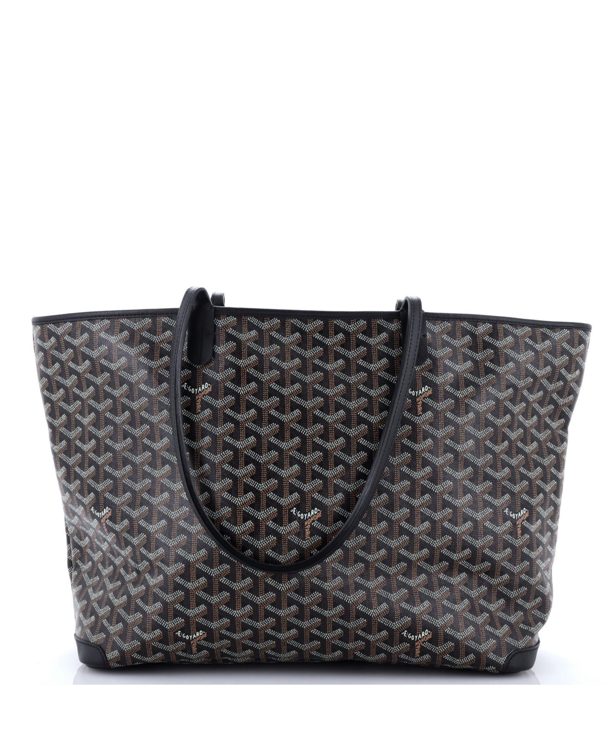 Pre-Owned Goyard Artois Mm Coated Canvas Tote