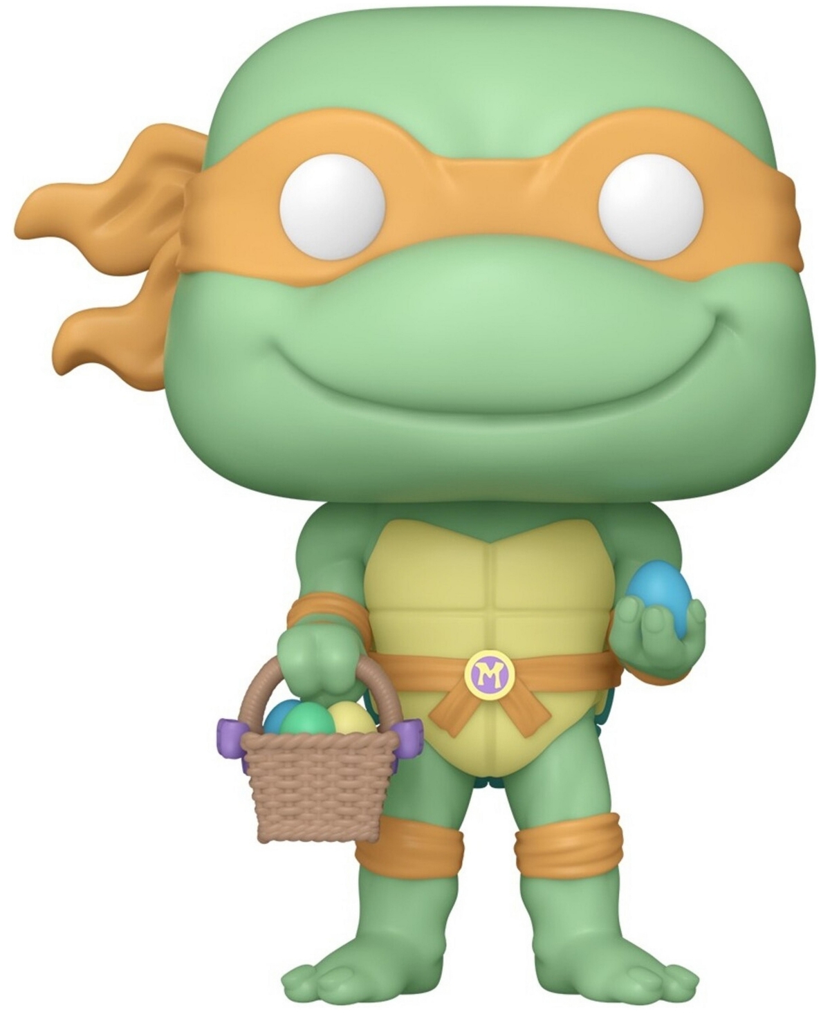 Funko Pop! Teenage Mutant Ninja Turtles Michelangelo with Easter Basket 3.65" Vinyl Figure, Ages 6+