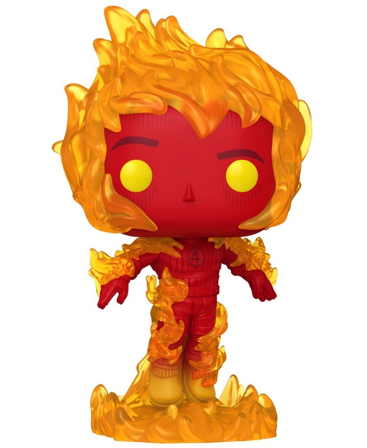 Funko Pop! Marvel Fantastic Four: First Steps Human Torch 3.53" Vinyl Figure, 3+ Years