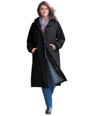 Women's Within Long Hooded Taslon coat