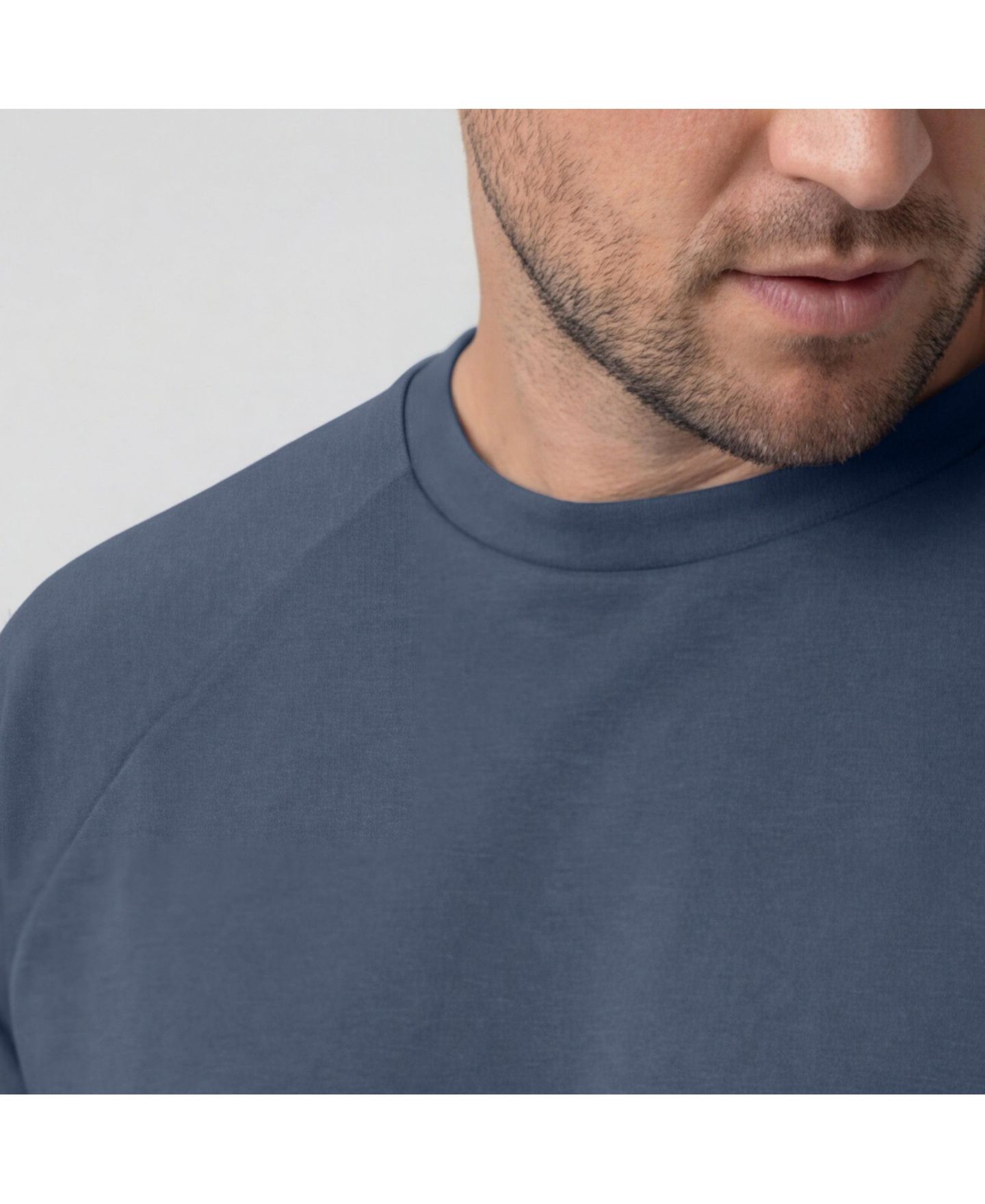 Мужская толстовка Jack Archer Sandwash Crewneck Sweatshirts, цвет: Синий — фото 6