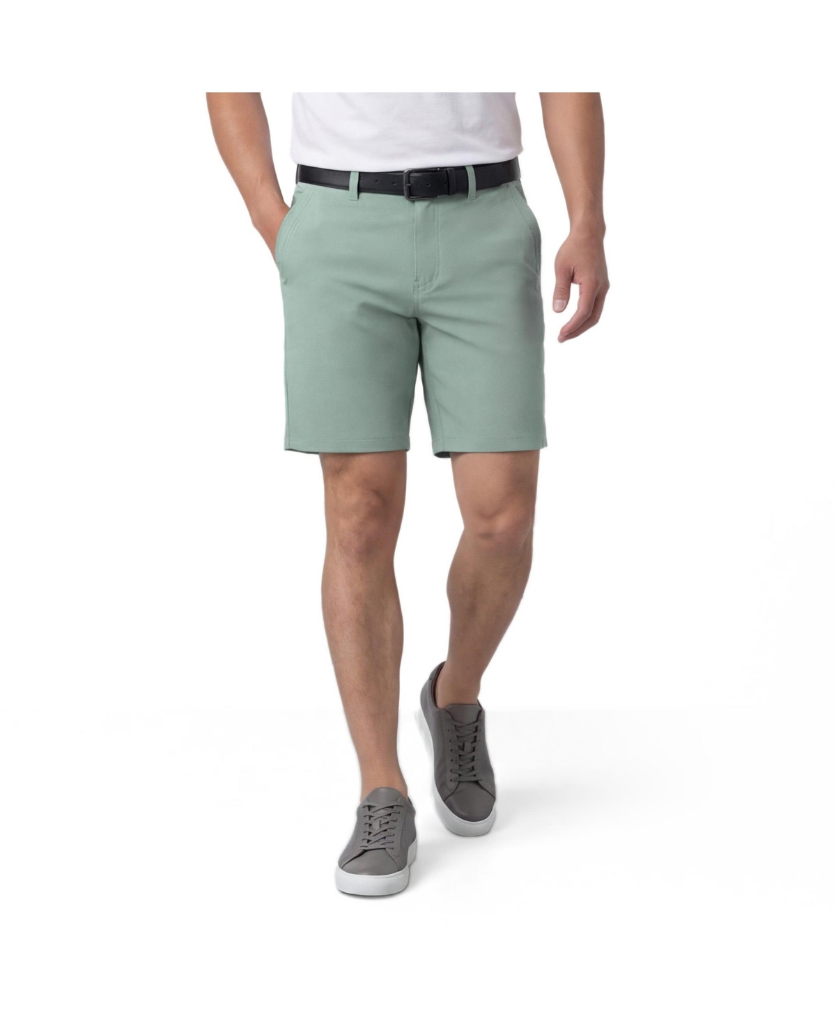 Jack Archer Men's Jetsetter Tech Shorts - Sage green.