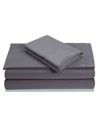 500 Thread Count Cotton  4-Piece Extra Deep Pocket Sheet Set, Queen