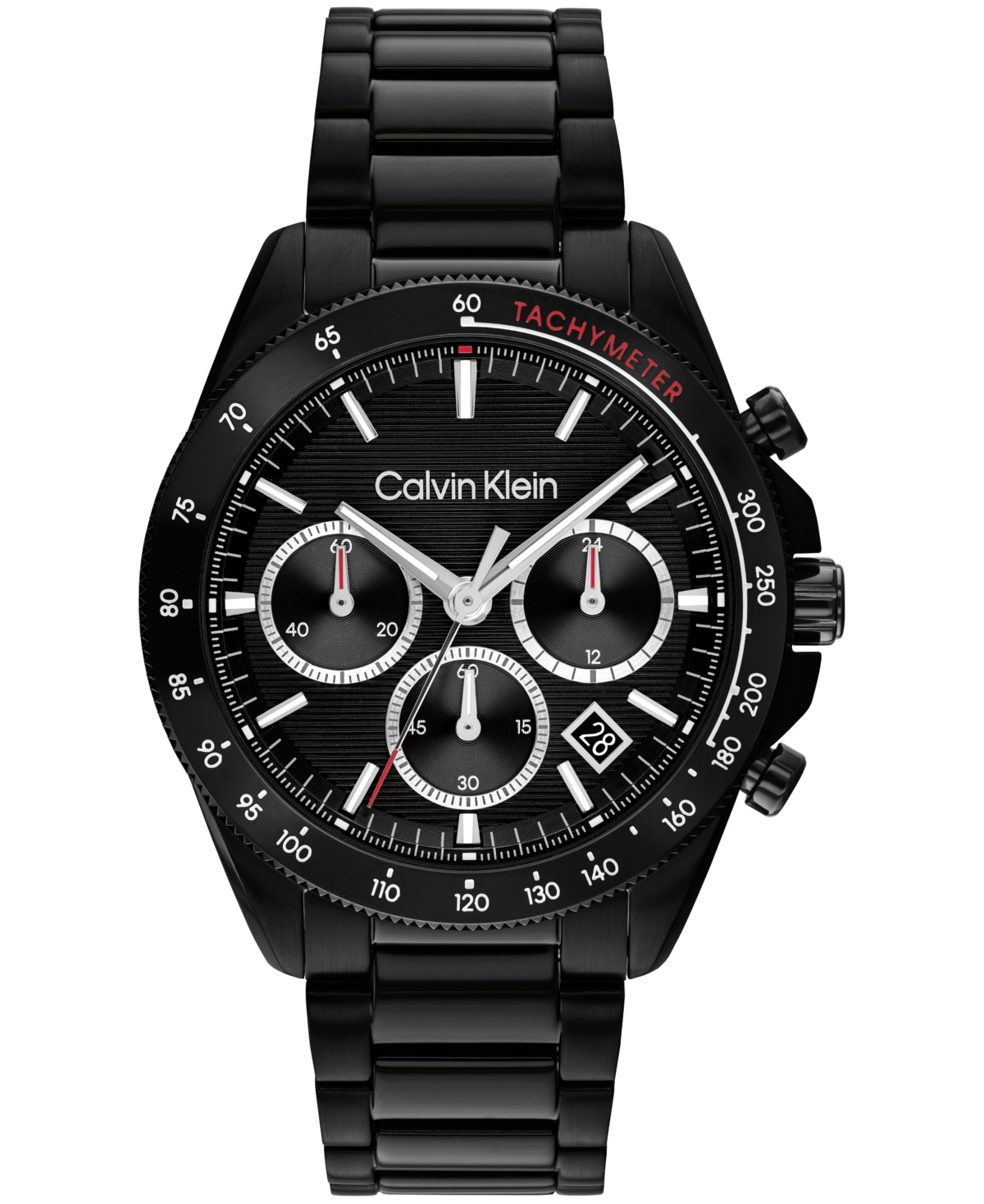 Calvin Klein Men's Sport Quartz Chronograph Stainless Steel Watch 40mm