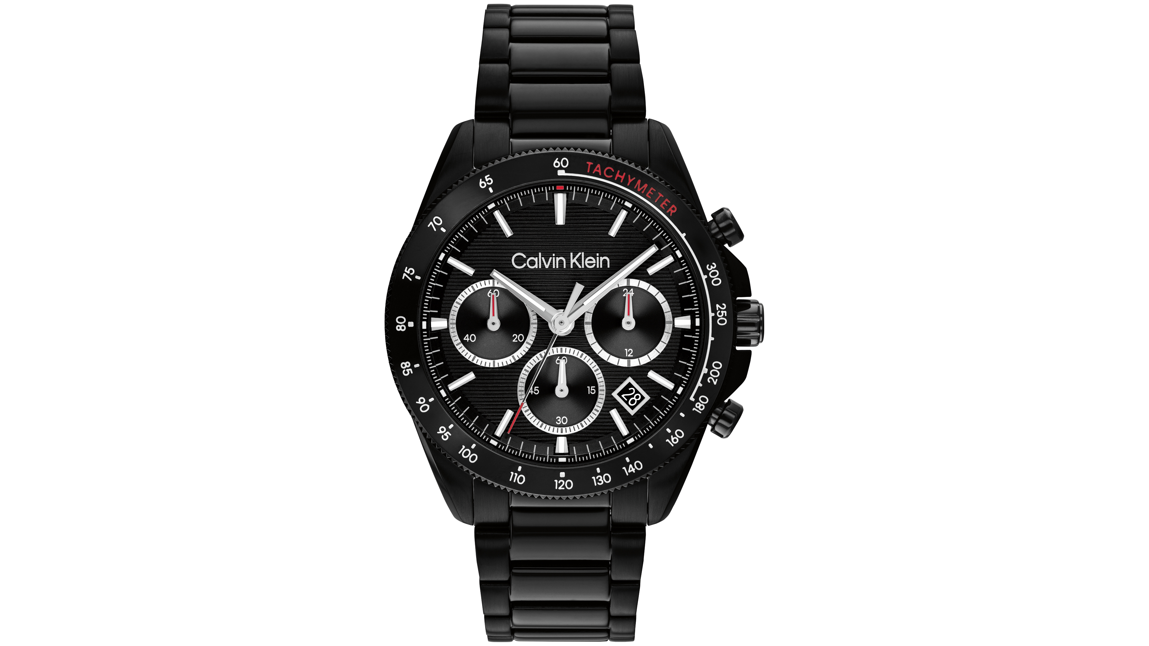 Calvin Klein Men's Sport Quartz Chronograph Stainless Steel Watch 40mm