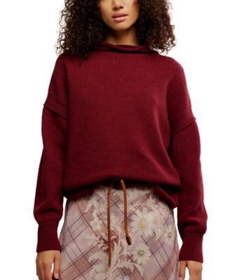Women's Torres Mock Neck Oversized Long-Sleeve Sweater