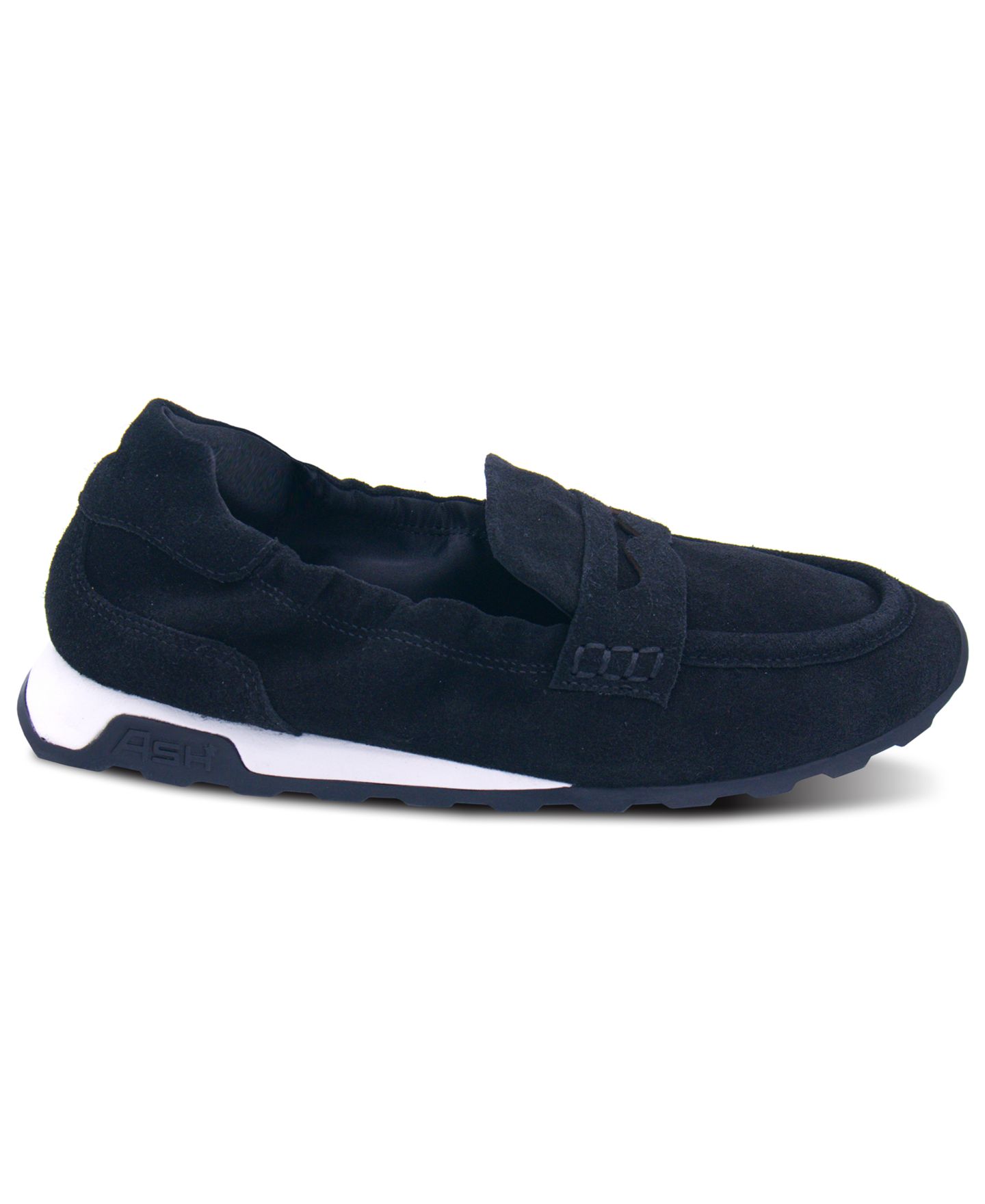 Женские кроссовки ASH Kriss Suede Sneaker Penny, цвет: Чёрный — фото 2
