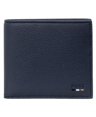 Boss Ray 4cc Coin N. Bifold Faux Leather Wallet with Coin Holder
