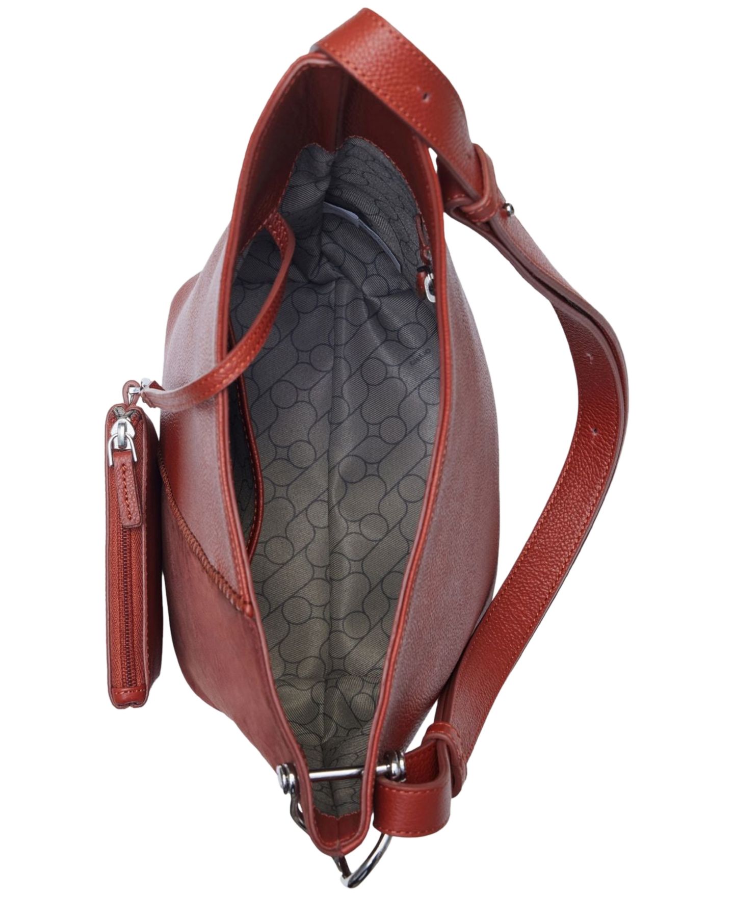 Женская сумка orYANY Sage Mini Bucket Shoulder Handbag, цвет: Коньячный — фото 4
