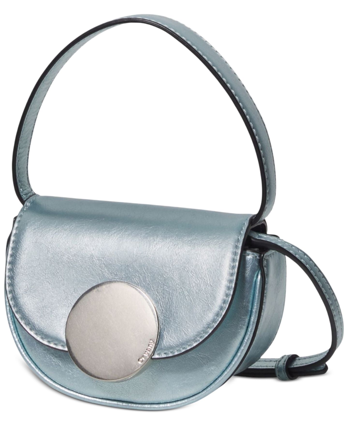Женская сумка orYANY Lottie Mini Crossbody, цвет: Синий серебряный — фото 3