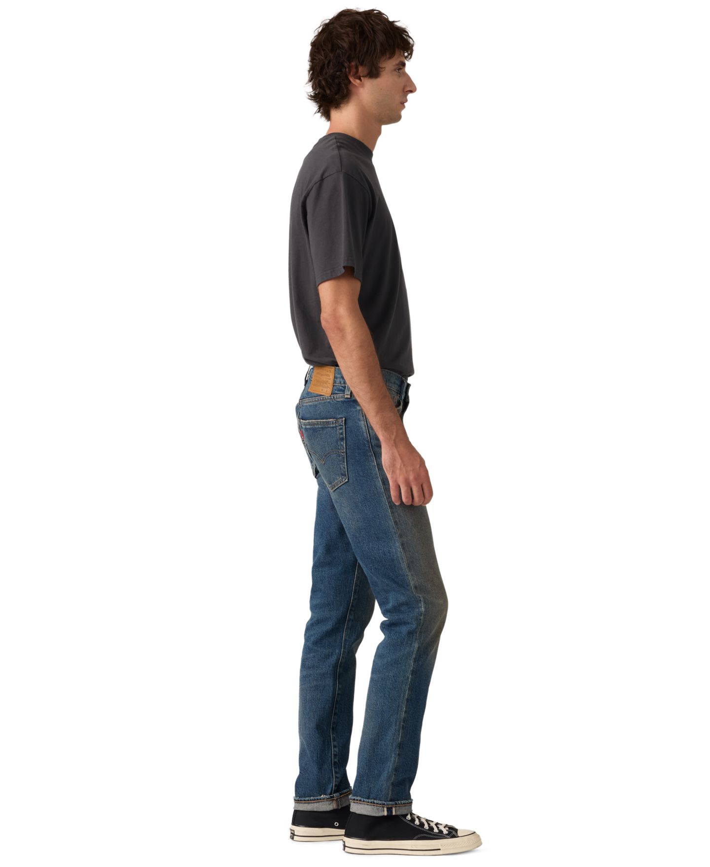 Мужские джинсы Levi's 511 Slim Selvedge, цвет: For The Ages — фото 3