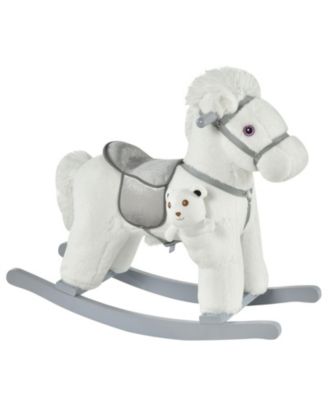 Plush Rocking Ride-On Toy, Ages 3+