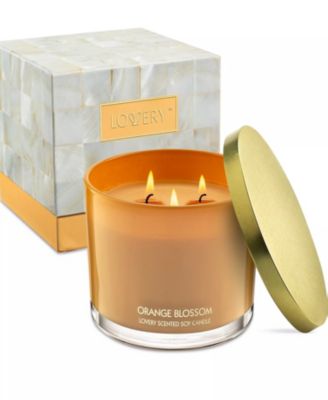 Blossom Candle Gift Set, 3 Wick Home Soy Candles, 13oz