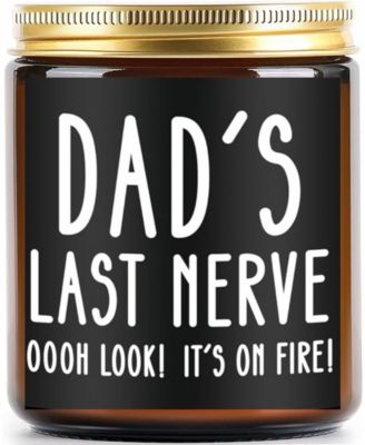 Dad's Last Nerve Lavender Soy Wax Candle, 10oz