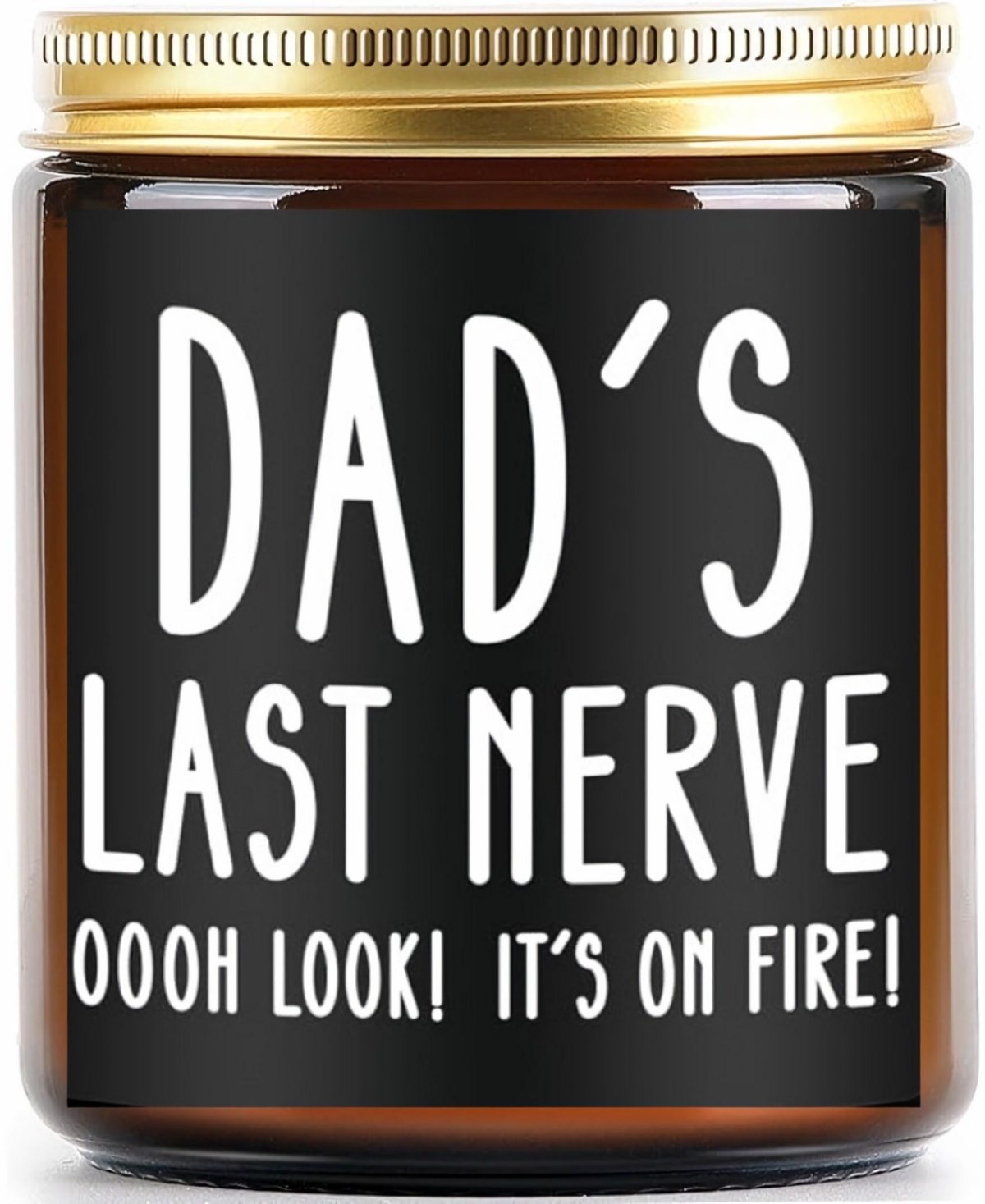 Lovery Dad's Last Nerve Lavender Soy Wax Candle, 10oz