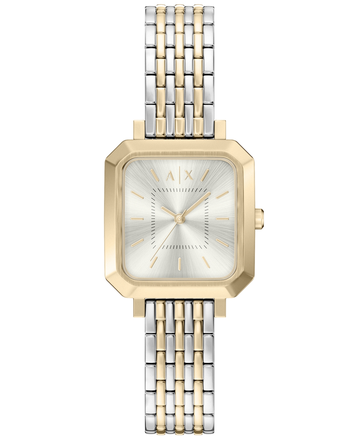 A|X Armani Exchange Women's Three-Hand Quartz Two-Tone Stainless Steel Watch 27mm
