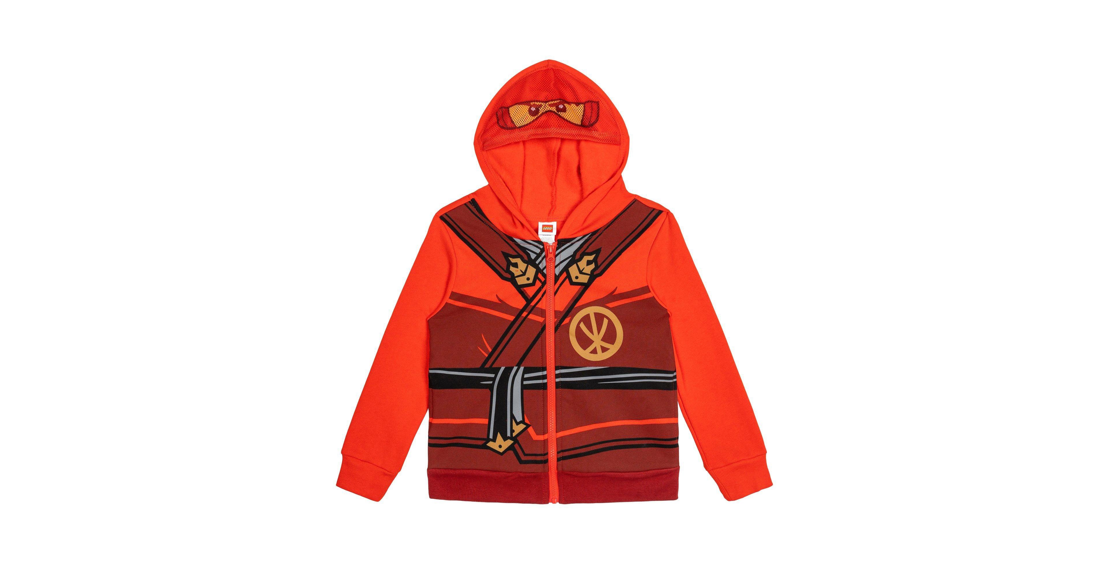 Lego Little Boys Ninjago Cosplay Fleece Zip-Up Hoodie