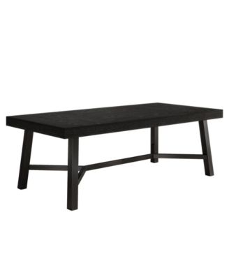 Modern Rectangle Dining Table with Reinforced Legs for Dining Room