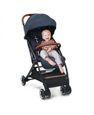 Lightweight Aluminium Frame Baby Stroller with Net, Ages 0-36 Months