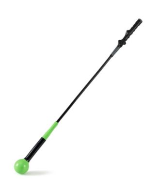 40 Inch Golf Swing Trainer Aid with Weighted Ball Head