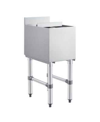 29.6 Qt Commercial Stainless Steel Ice Chest Featuring Sliding Lid