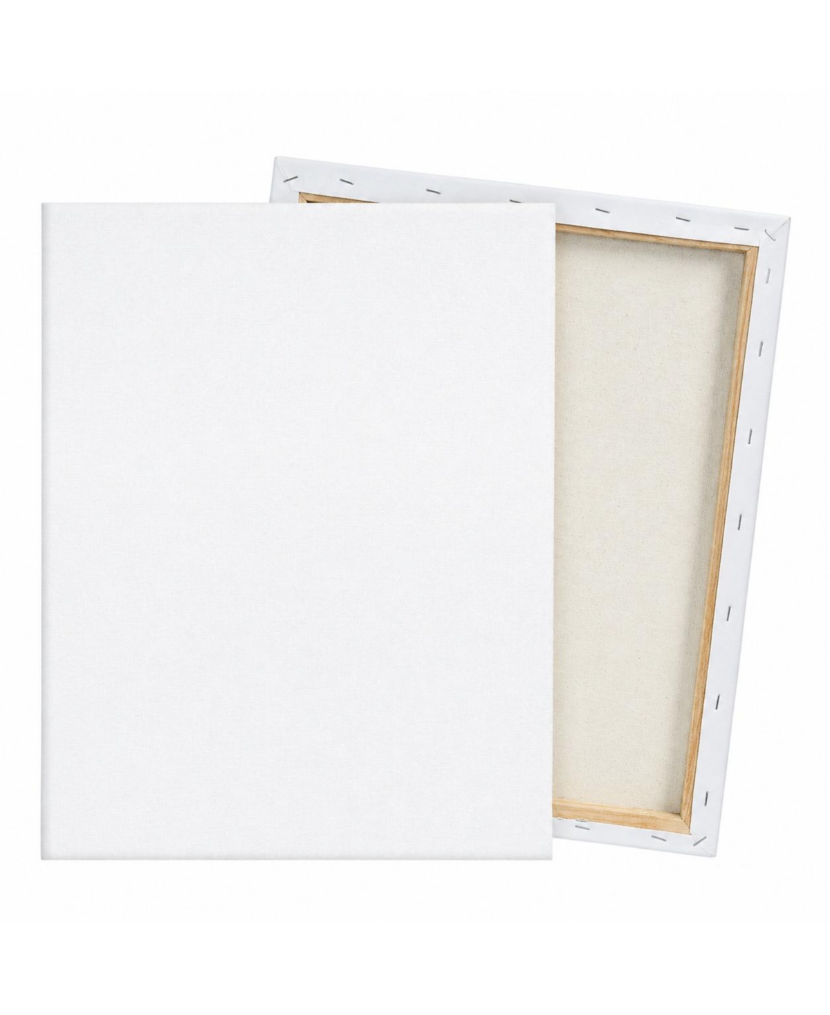 Lowking Pre Stretched Canvas 2 Pack 4 Time Primed Cotton Art Painting Surfaces