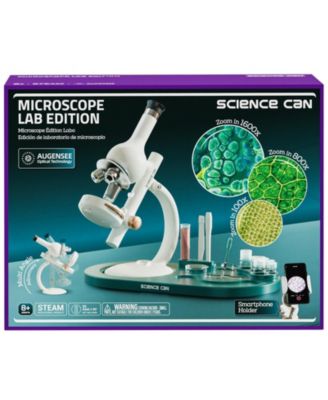 1600x Optical Exploration Microscope Lab, Hands-On STEM Learning, 1 Piece, Microscope Toy, Ages 8 to 12 Years