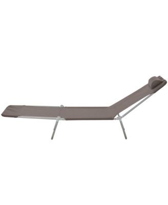 Outdoor Chair, Folding Design, Adjustable Backrest for Camping, Travel and Outdoor Activities