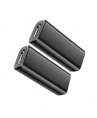 240W Thunderbolt 5 80Gbps Female-to-Female USB-C Coupler for USB-C Devices, 2-Pack