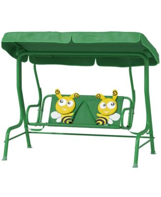 Fitted Restraint Kids Swing Set, 2 Seats, Ages 3-6