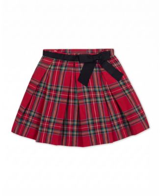 Girls' 4-16 Pleated Party Skirt with Bow