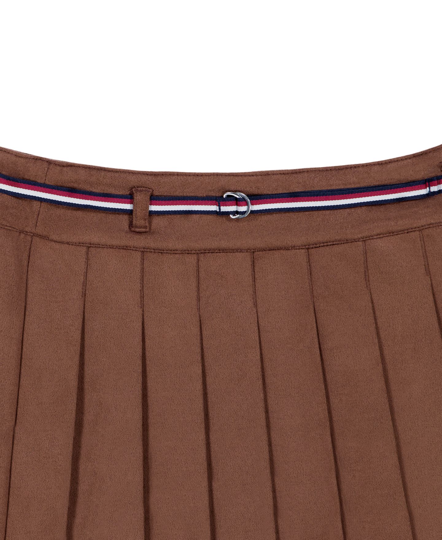 Юбка Tommy Hilfiger Pull-On Pleated Knit для девочек, цвет: Коньячный — фото 3