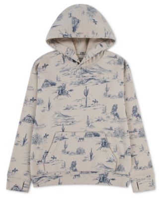 Boys' 5-18 Giddy Up Long-Sleeve Scenic-Print Kangaroo Pocket Pullover Hoodie