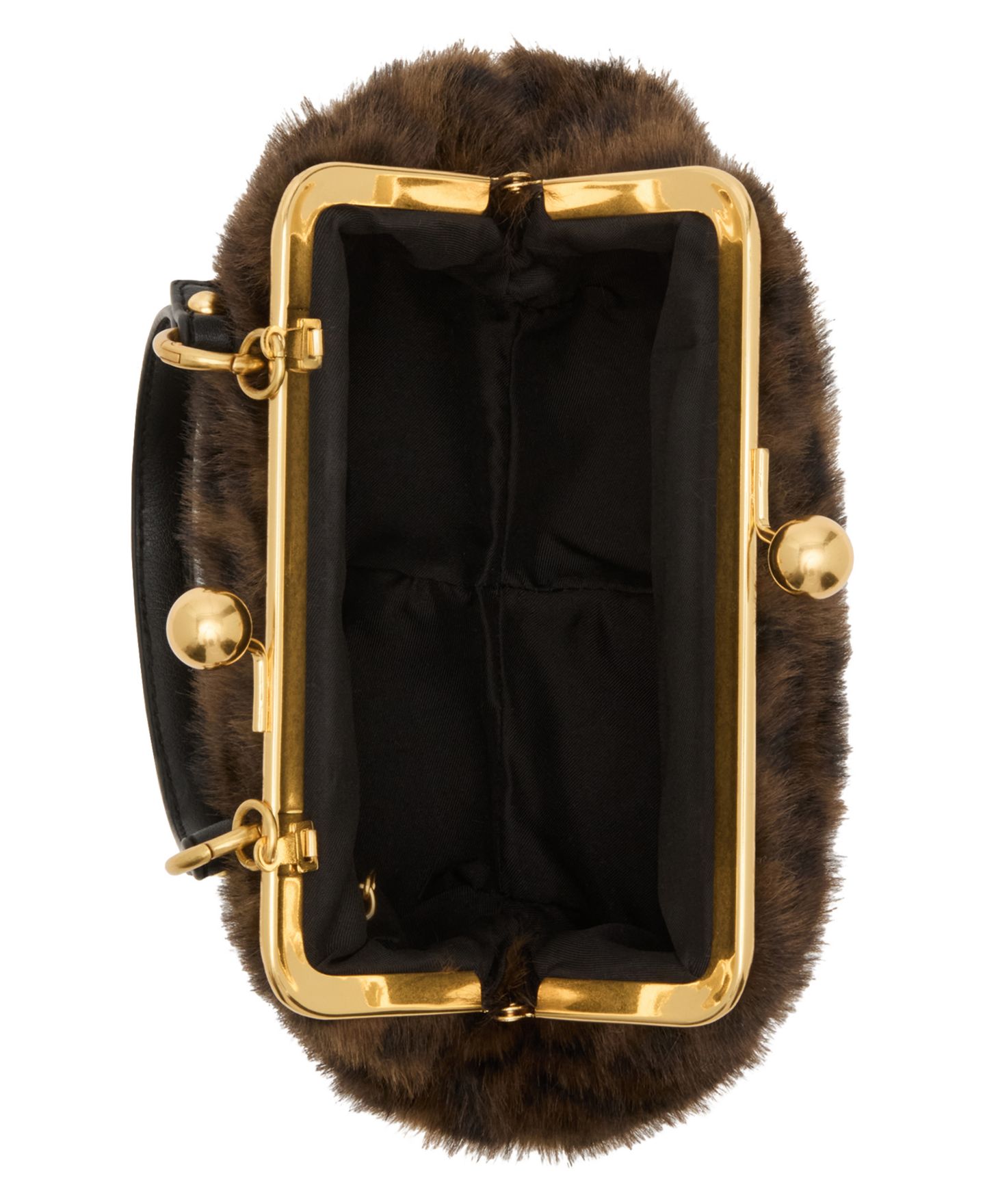 Женская сумка Madden Girl Leopard Small Kiss-Lock Crossbody Handbag, цвет: Леопардовый — фото 4