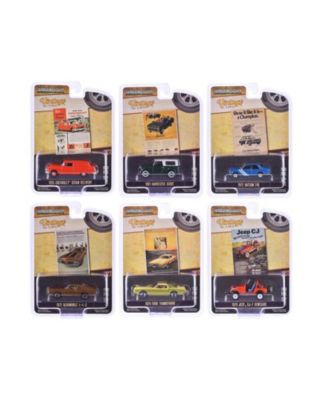 Vintage Ad Cars" Series 11 Set of 6 pieces 1/64 Diecast Model Cars