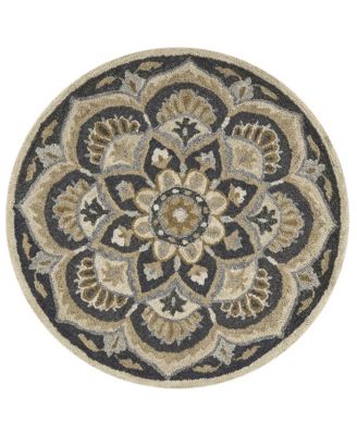 Radiance RDC-062 6' x 6' Round Area Rug