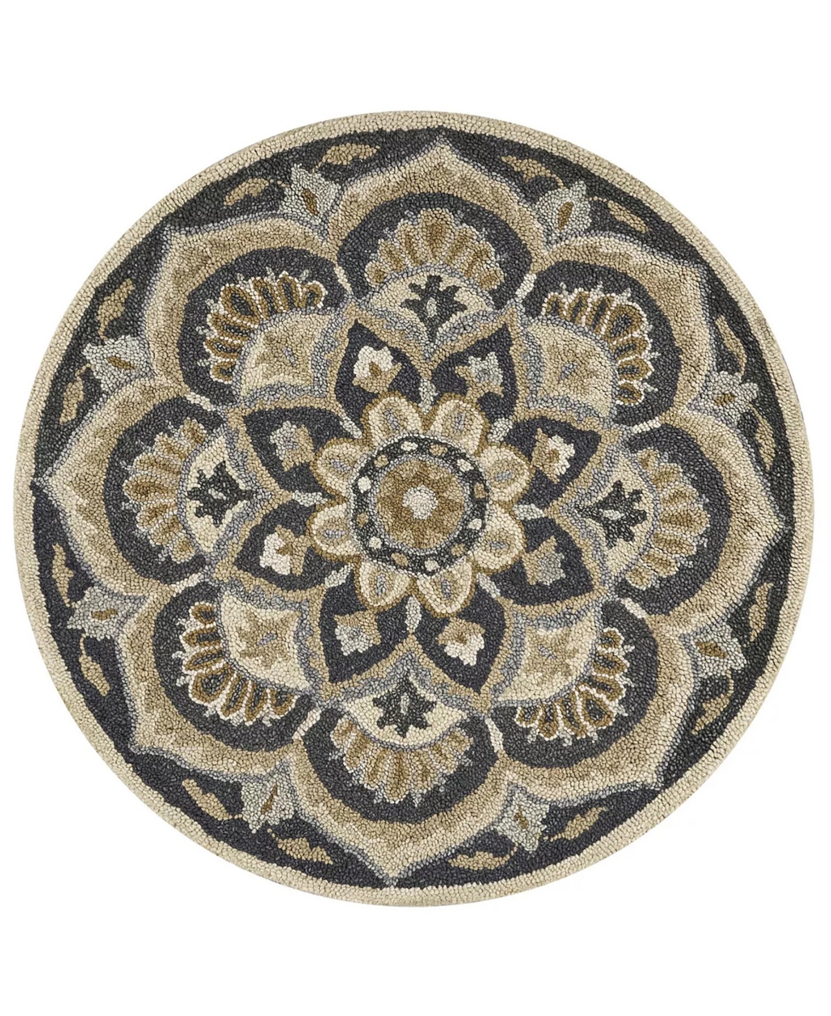Lr Home Radiance Rdc-062 6' x 6' Round Area Rug