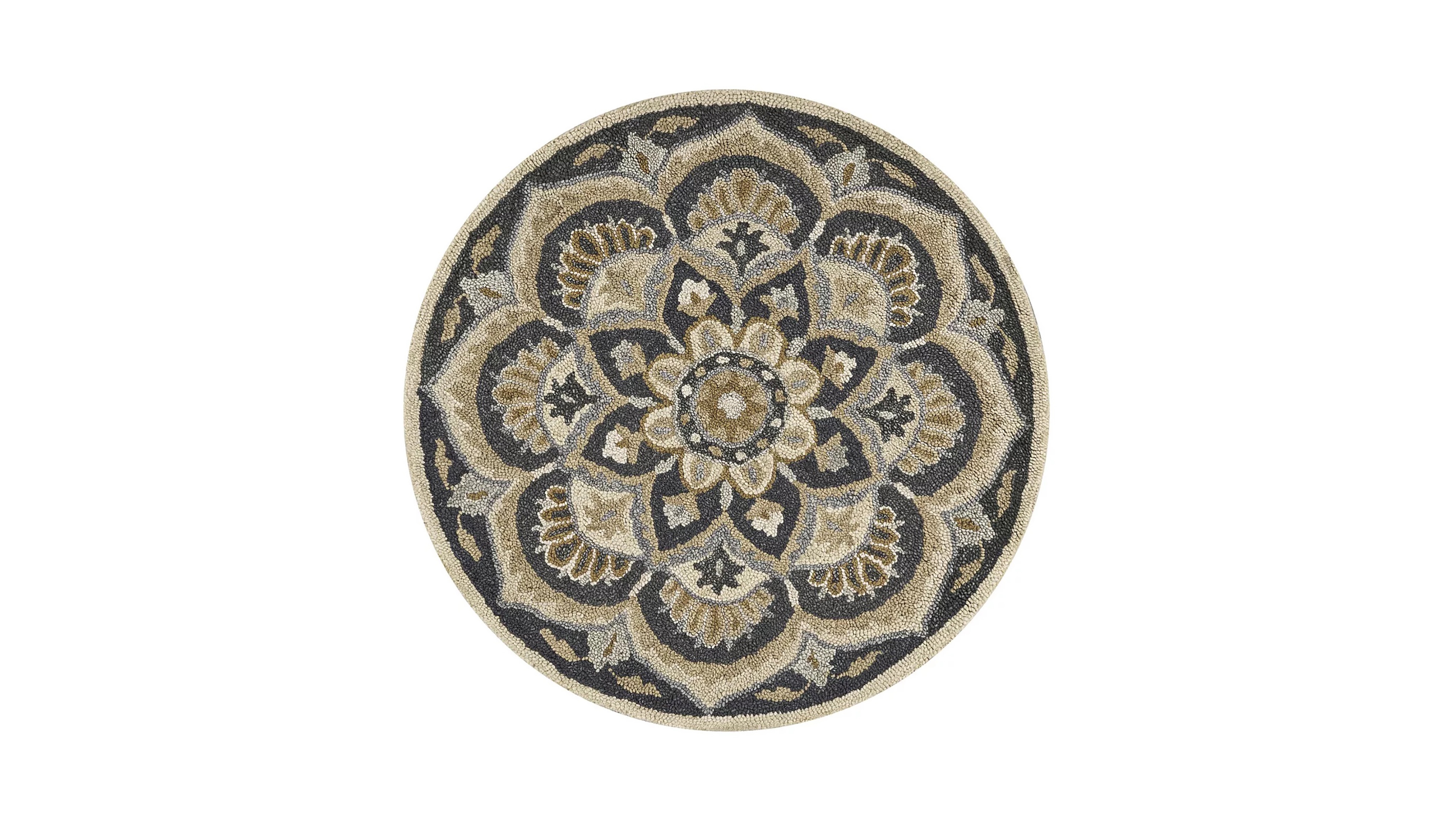 Lr Home Radiance Rdc-062 6' x 6' Round Area Rug