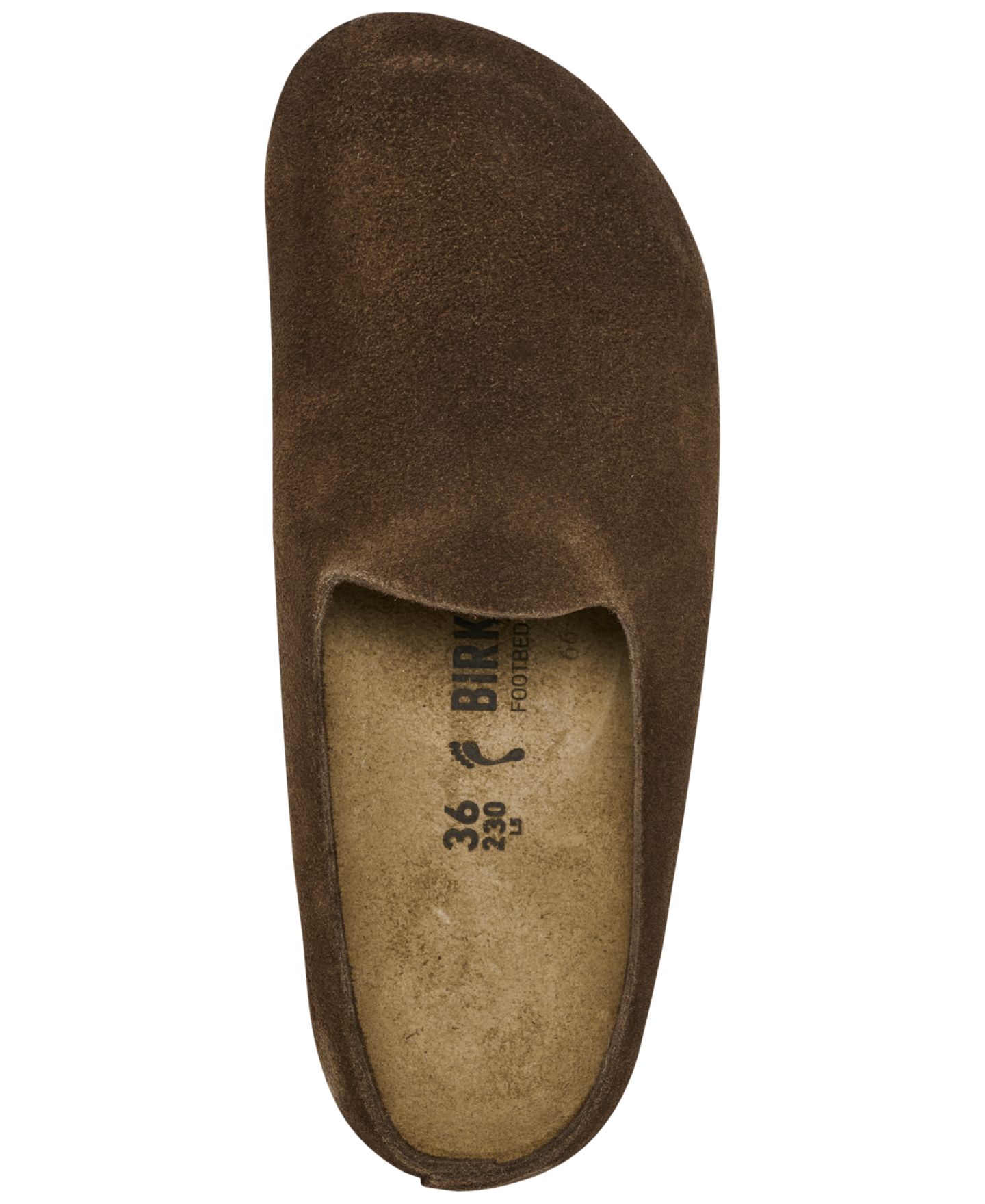 Женские сабо Birkenstock Amsterdam Wrapped Suede Leather, цвет: Carafe — фото 5
