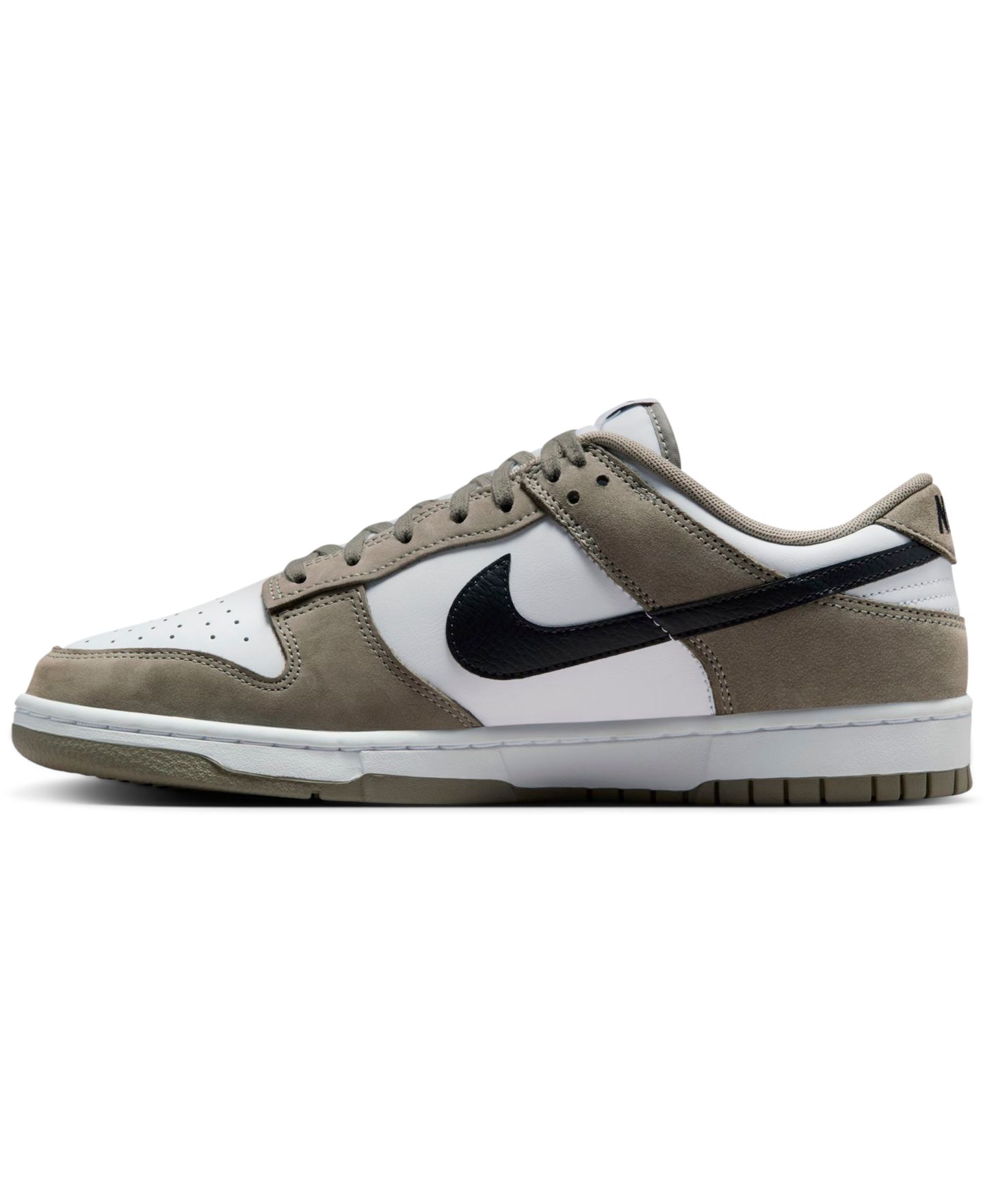 Кроссовки Nike Dunk Low Retro повседневные, цвет: Хаки / Чёрный — фото 3