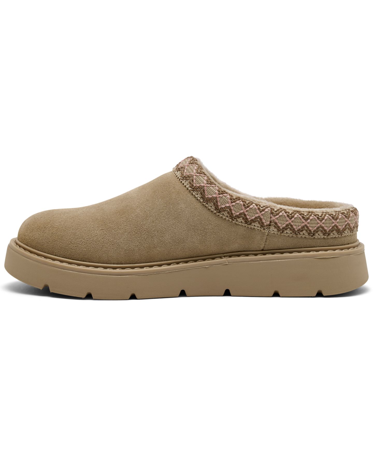 Женские тапочки-сабо Skechers Relaxed Fit Keepsakes Cozy - Cozy Cascade, цвет: Песочный — фото 3