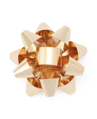 Crystal Gold-Tone Bow Brooch