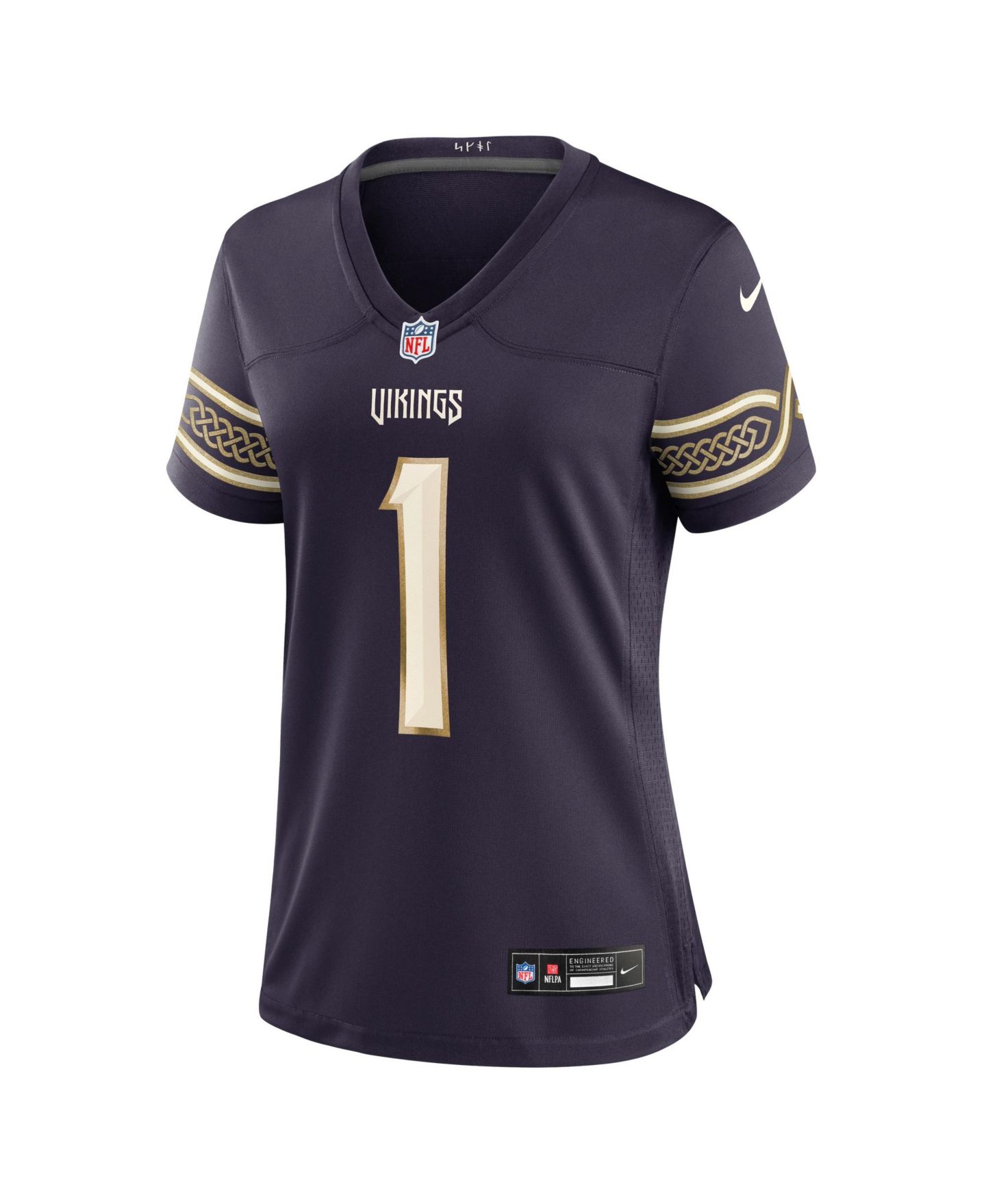 Женский топ Nike Kyler Murray Purple Minnesota Vikings 2026 Rivalries Collection Game Jersey — фото 2